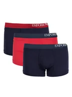 Majtki męskie - Emporio Armani bokserki "3 Pack" - 111357 2F728 - Czerwony- Rozmiar: L(EU) - miniaturka - grafika 1