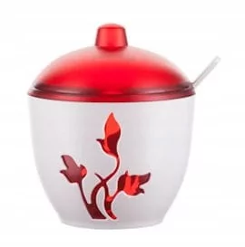 Plastikowa Cukiernica Cukierniczka Z Łyżeczką Vcz - Cukiernice - miniaturka - grafika 1