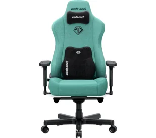 Anda Seat Kaiser 3E XL Gamingowy do 150kg Tkanina Turkusowy - Fotele gamingowe - miniaturka - grafika 1