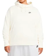 Bluzy damskie - Bluza damska Nike Sportswear Club Fleece Plus Size DV5088100 3X - miniaturka - grafika 1