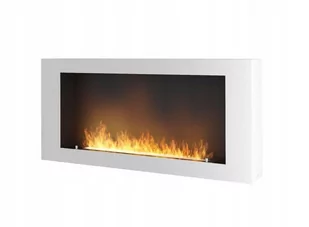 Biokominek Infire Inside 900 white z szybą - Biokominki - miniaturka - grafika 1