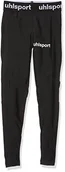 Spodnie męskie - uhlsport uhlsport męskie spodnie Tight Long Tights-10055501 czarny czarny X-L 100555501 - miniaturka - grafika 1