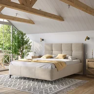 Łóżka - Łóżko OLIN COMFORTEO tapicerowane : Rozmiar - 180x200, Pojemnik  - Z pojemnikiem, Tkanina - Wind 90 - miniaturka - grafika 1