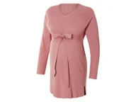 Odzież ciążowa - esmara® Sweter sukienka ciążowa damska (XL (48/50), Różowy) - miniaturka - grafika 1