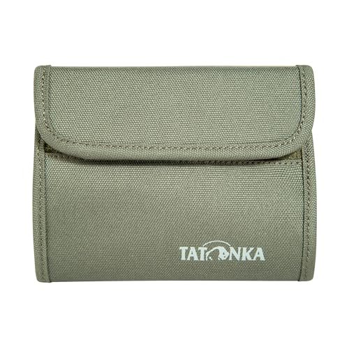 Tatonka Euro Wallet RFID B – portfel z blokadą RFID z atestem TÜV – zapewnia miejsce na 4 karty kredytowe – z okienkiem, kieszenią na monety i dodatkową kieszenią na zamek błyskawiczny – chroni przed