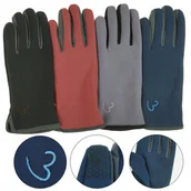 Rękawiczki dla dzieci - Rękawiczki Damskie Ciepłe Sportowe z ABS MORAJ - Moraj - miniaturka - grafika 1
