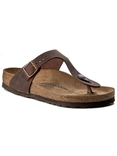 Birkenstock Japonki Gizeh 0743831 Brązowy - Klapki i japonki damskie - miniaturka - grafika 1