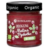 Zdrowa żywność - RUNOLAND (grzyby, zupy, przetwory) PYCHOTKA MALINA BIO 200 g - RUNOLAND BP-5901641005902 - miniaturka - grafika 1