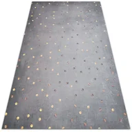 Dywany - Modny dywan winylowy Złote kropki 60x90 cm - miniaturka - grafika 1