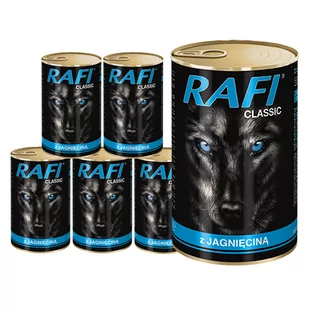 Rafi Classic z Jagnięciną w Sosie 6x1240g - Mokra karma dla psów - miniaturka - grafika 1