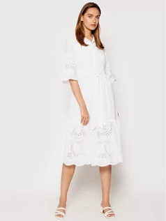 Sukienki - Rinascimento Sukienka letnia CFC0104521003 Biały Regular Fit - grafika 1