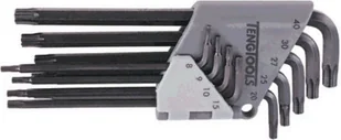 Teng Tools Zestaw kluczy trzpieniowych torx typ L T8 - T40 z otworem 9szt. 116600107 - Klucze i nasadki - miniaturka - grafika 1