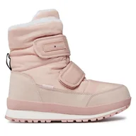 Buty dla dziewczynek - Kozaki Tommy Hilfiger T3A5-33065-1486302 S Różowy - miniaturka - grafika 1