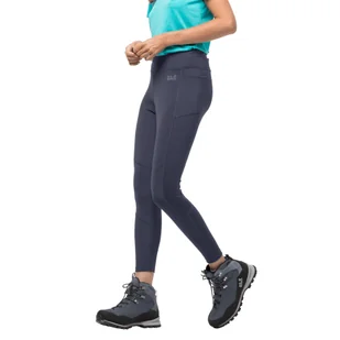 Legginsy damskie  HIKE LITE TIGHT W graphite - XS - Bielizna sportowa damska - miniaturka - grafika 1
