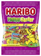 Żelki - Harib Happy Easter Mini Paczki Żelki Owocowe Pianki na Wielkanoc 30szt 350g - miniaturka - grafika 1