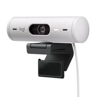 LOGITECH Brio 500 Biały 960-001428 - Kamery internetowe - miniaturka - grafika 1