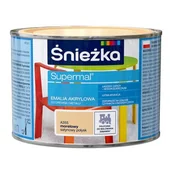Emalie - Śnieżka Farba emaliowa Supermal akrylowy A355 morelowy SAT 0,4 l - miniaturka - grafika 1