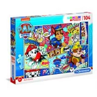 Puzzle - Clementoni Puzzle 104 Paw Patrol - miniaturka - grafika 1