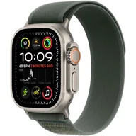 Akcesoria do smartwatchy - Pasek do Apple Watch (42/44/45/49mm) S/M Zielony (Tytan naturalny) - miniaturka - grafika 1