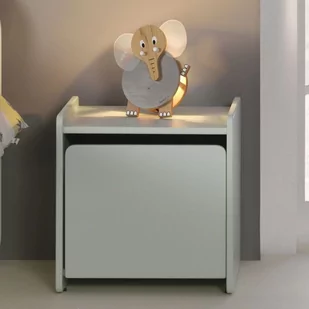 Miętowa szafka nocna Vipack Kiddy - Szafy i szafki dla dzieci - miniaturka - grafika 1