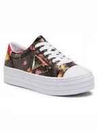 Trampki damskie - Guess Trampki DAMSKIE Brodey3 FL5YB3 FAL12 Brązowy rozmiar 38 - miniaturka - grafika 1