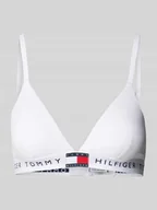 Biustonosze - Biustonosz trójkątny z elastycznym paskiem z logo model ‘TH HERITAGE’ - miniaturka - grafika 1