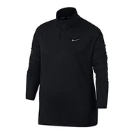 Bluzy damskie - Nike W Nk Elmnt Top Hz bluza damska czarny black/(reflective silv) L - miniaturka - grafika 1