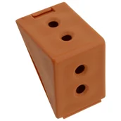 Zawiasy, okucia i inne akcesoria - Złącze kątowe podwójne grusza 12 szt. - miniaturka - grafika 1