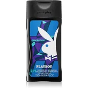 Żele pod prysznic dla mężczyzn - Playboy Generation For Him żel pod prysznic 250 ml - miniaturka - grafika 1