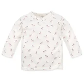 Kaftaniki dla niemowląt - Pinokio Kaftanik niemowlęcy ecru w kucyki Lovely Day 68 - miniaturka - grafika 1