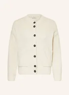 Swetry damskie - Maerz Muenchen Kardigan weiss - miniaturka - grafika 1