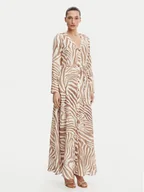 Sukienki - Marciano Guess Sukienka koszulowa 5GGK08 7314A Beżowy Regular Fit - miniaturka - grafika 1