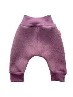 Spodenki dla niemowląt - LiVi Wełniane spodnie w kolorze fioletowym - grafika 1