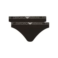 Majtki damskie - Emporio Armani Stringi 2-pack - miniaturka - grafika 1