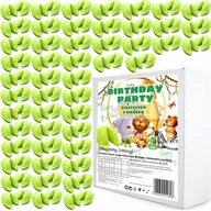 Przekąski dla dzieci - D&D Fun Cookies / Zestaw Ciasteczek "Cookies Classic Jungle Green Kids Birthday" 100 Sztuk 600G - miniaturka - grafika 1