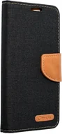 Etui i futerały do telefonów - Pokrowiec König Design kompatybilny z Apple iPhone 12 / 12 Pro pokrowiec na telefon komórkowy ze skóry syntetycznej - Etui na telefon komórkowy czarne - miniaturka - grafika 1