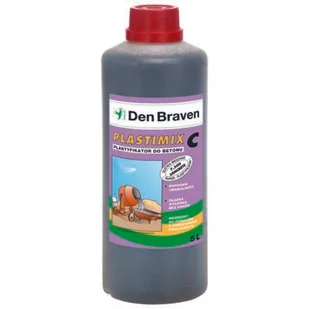 Domieszka uniwersalna do betonu Plastimix-C 1 l Den Braven - Folie budowlane - miniaturka - grafika 1