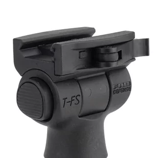 FAB Defense - Chwyt przedni T-FS Side Folding Foregrip - Czarny - C/FAB/RSG BLACK - Osprzęt do wiatrówek - miniaturka - grafika 4