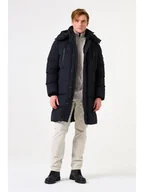 Kurtki męskie - Garcia Płaszcz zimowy w kolorze czarnym - miniaturka - grafika 1