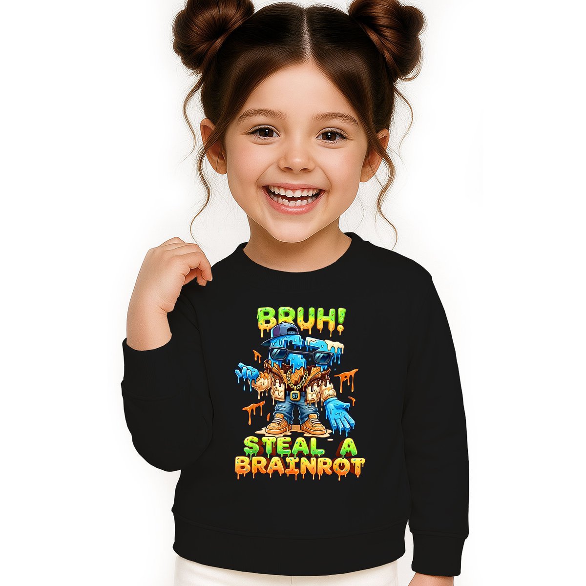 BLUZA DZIECIĘCA 67 SIX SEVEN VIRAL BRAINROT 146-152 DLA CHŁOPCA DZIEWCZYNKI