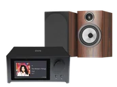 Zestawy stereo - NAD C 700 V2 (czarny) + 706 S3 (mokka) - miniaturka - grafika 1