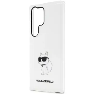 Etui ochronne na telefon Karl Lagerfeld KLHCS23LHNCHTCT do Samsung Galaxy S23 Ultra S918 transparent hardcase Ikonik Choupette - Etui i futerały do telefonów - miniaturka - grafika 6