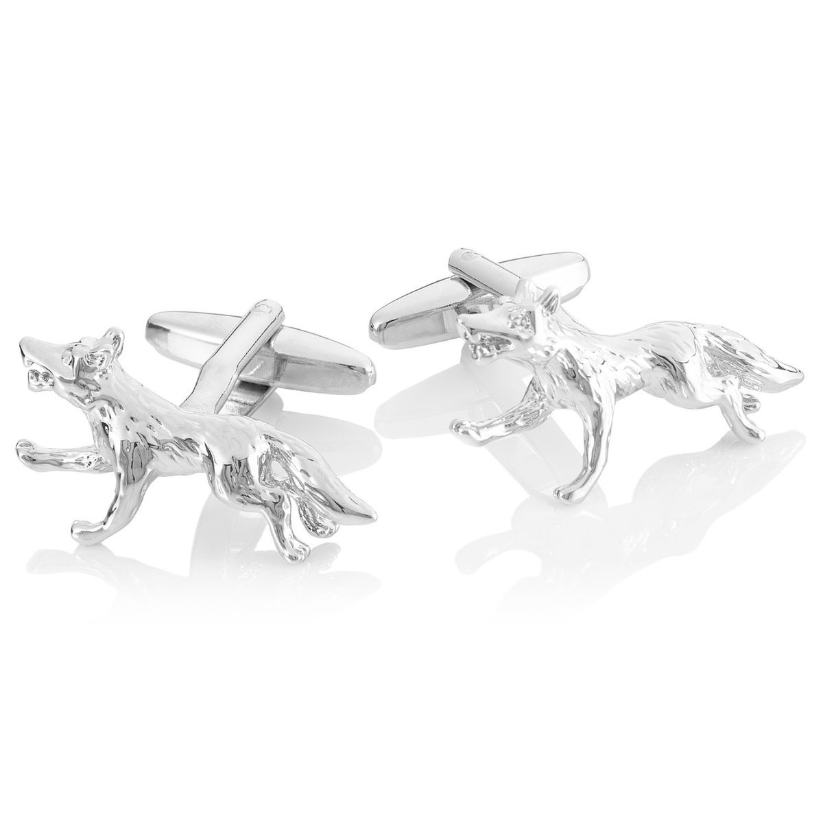 Spinki do mankietów Biegnący Lis X2 AJ476