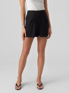 Vero Moda Szorty w kolorze czarnym - Spodenki damskie - miniaturka - grafika 1
