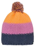 Czapki dla dzieci - Color Kids Czapka w kolorze pomarańczowo-fioletowo-granatowym - miniaturka - grafika 1
