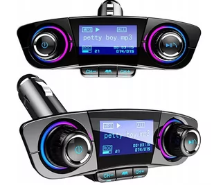 QIKtech Transmiter Samochodowy wielofunkcyjny T01 - Transmitery FM - miniaturka - grafika 1