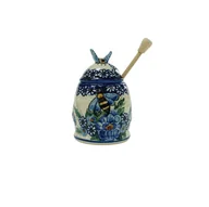 Pojemniki kuchenne - Ceramiczny pojemnik na miód Ceramika Bolesławiec - miniaturka - grafika 1