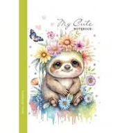 Szkolne artykuły papiernicze - Notatnik 105x165/64K kratka leniwiec FRESH - miniaturka - grafika 1