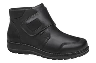 Botki damskie - Botki AXEL Comfort 1726 H Czarne Stretch na rzepy Kosela Medic 9726 na haluksy - miniaturka - grafika 1