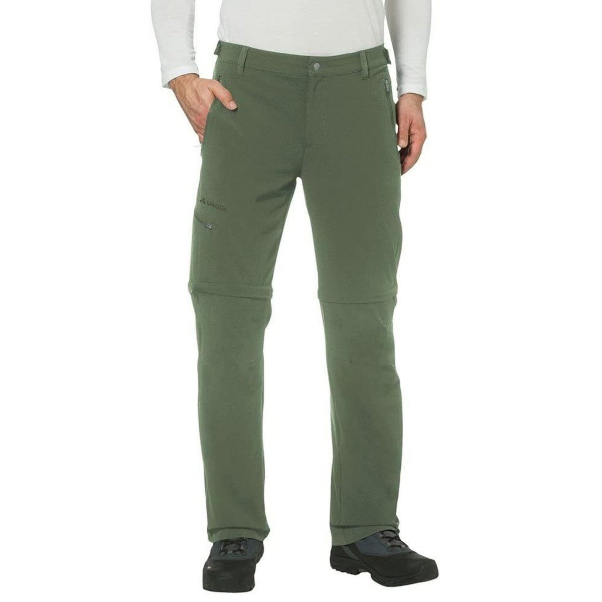 Spodnie męskie Vaude Farley Stretch trekkingowe zielone-XXL